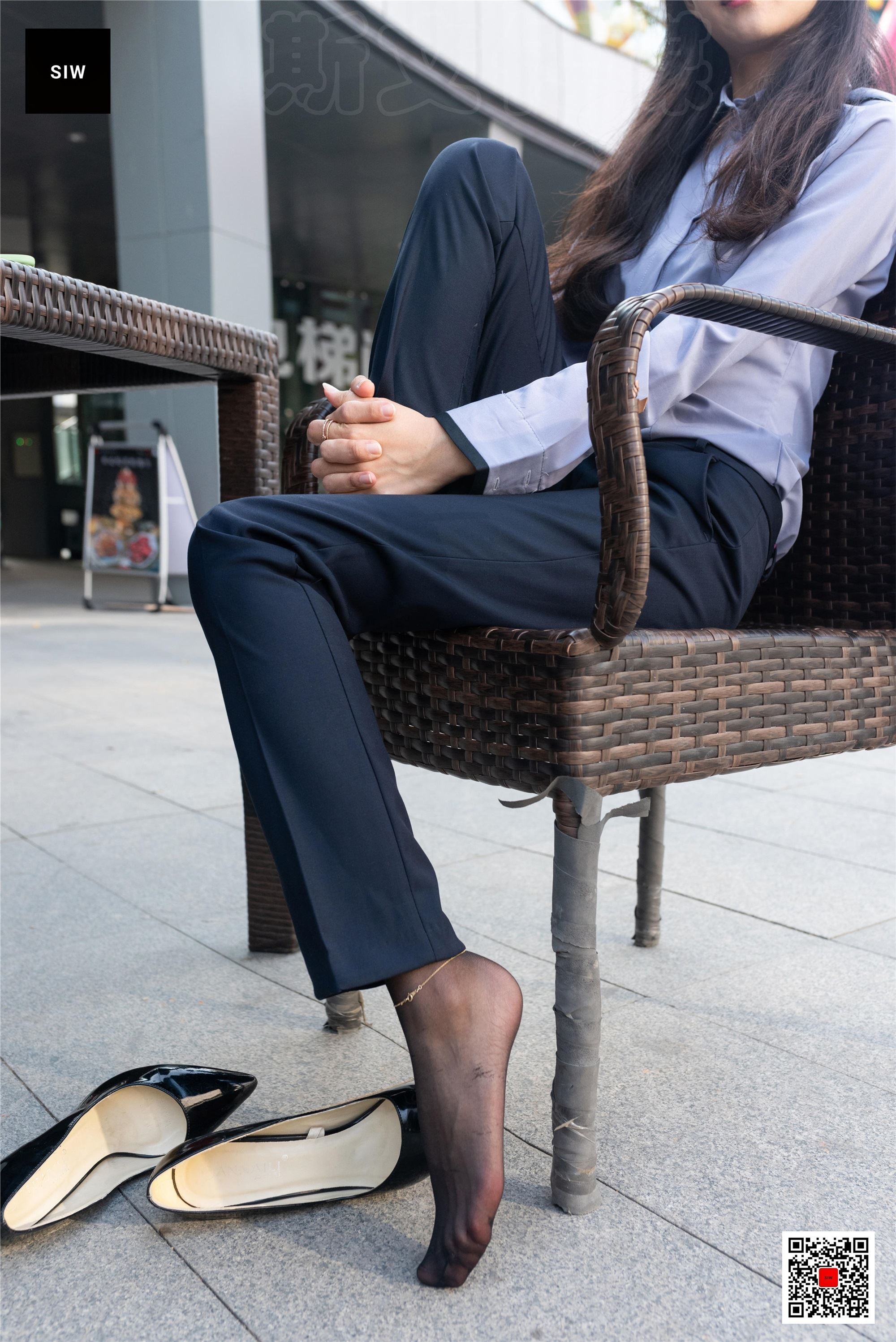 SIW斯文传媒 089 蓉儿 女总裁职业白领制服衬衣长裤工装